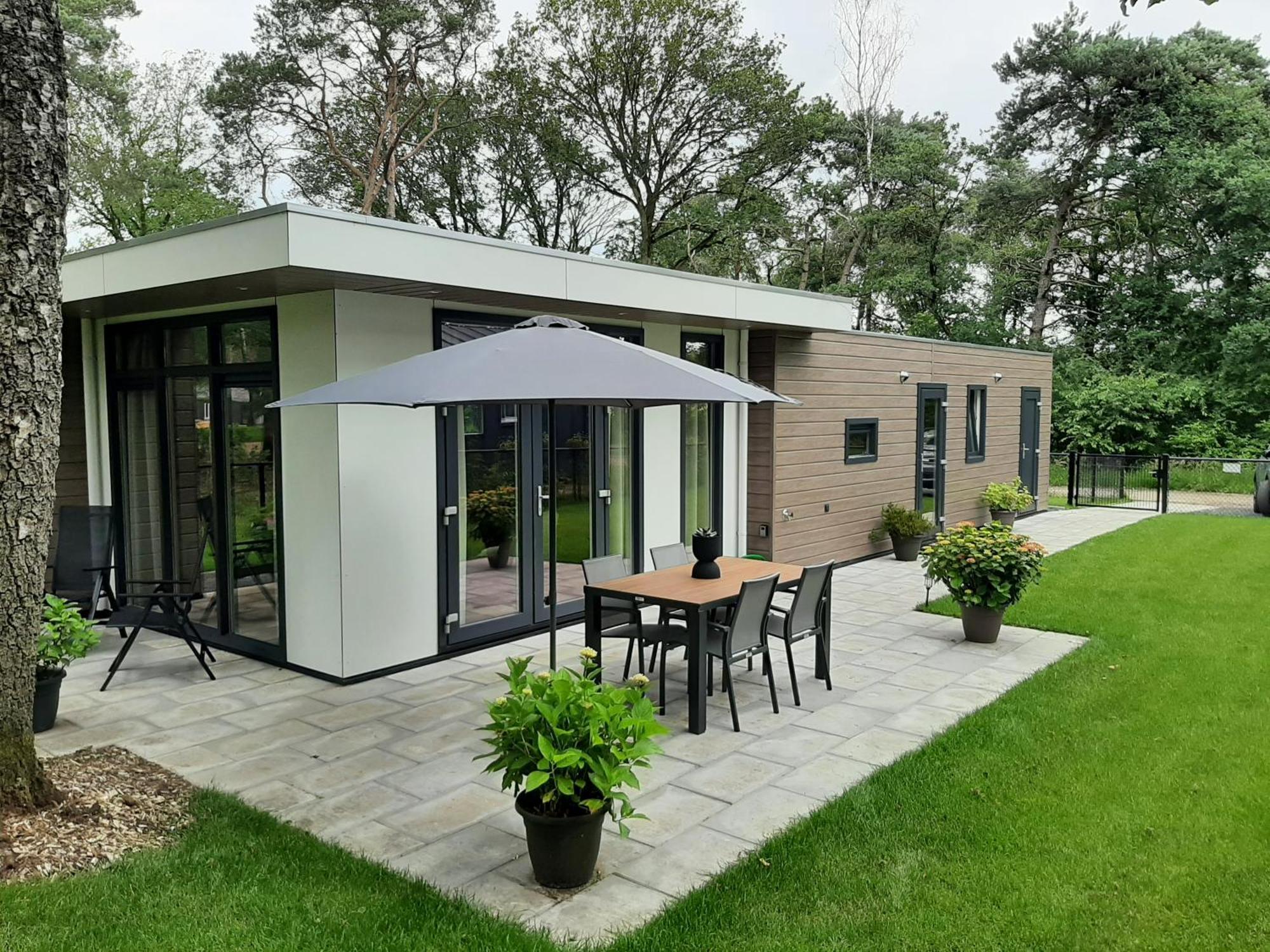Boshuisje Het Groene Hert Haarle Kültér fotó